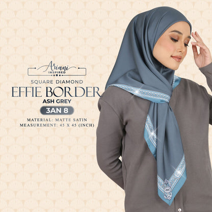 Ariani Effie Border Diamond SQ Collection