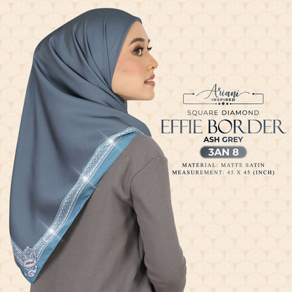 Ariani Effie Border Diamond SQ Collection