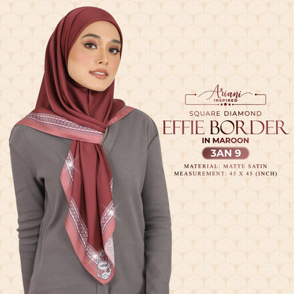 Ariani Effie Border Diamond SQ Collection