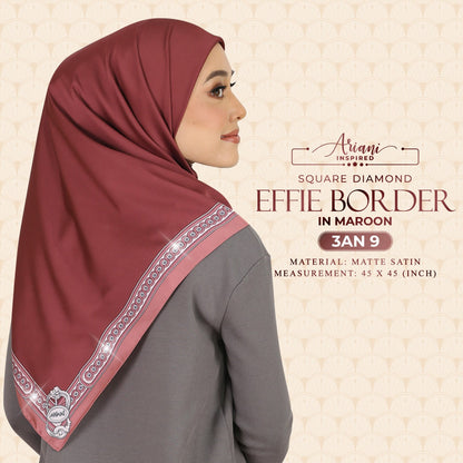 Ariani Effie Border Diamond SQ Collection