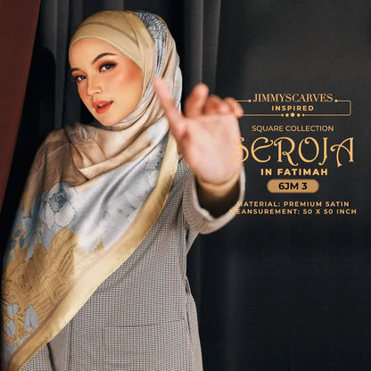 Jimmy Scarves Seroja Merdeka SQ Collection