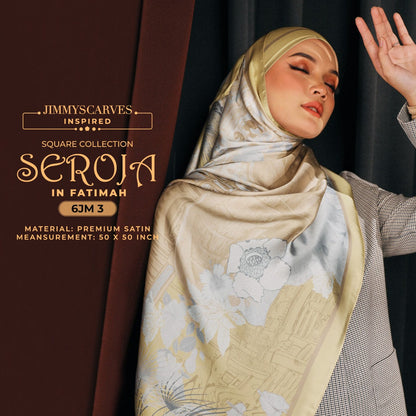 Jimmy Scarves Seroja Merdeka SQ Collection