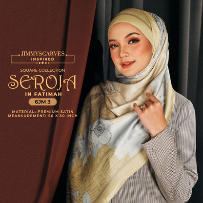 Jimmy Scarves Seroja Merdeka SQ Collection