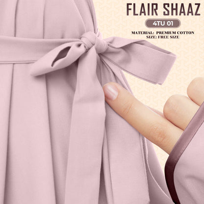 Telekung Siti Khadijah Inspired Signature Flair Shaaz - FREE Woven bag