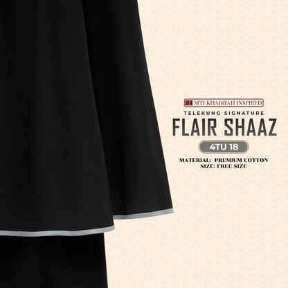 Telekung Siti Khadijah Inspired Signature Flair Shaaz - FREE Woven bag