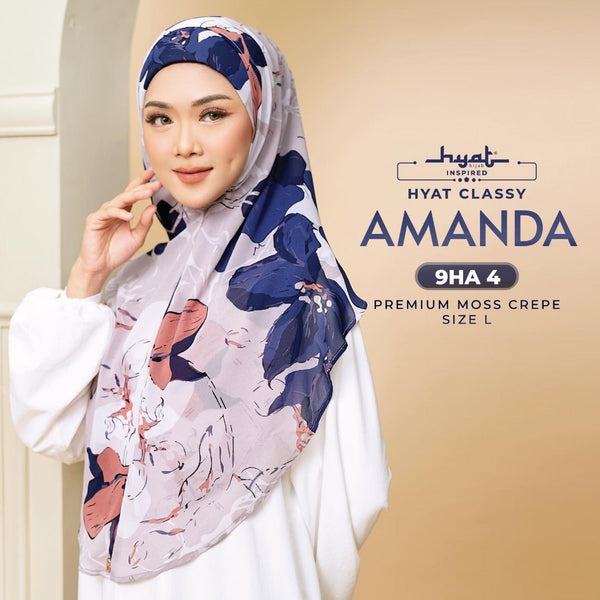 Hyat Hijab Inspired Mix Design Classy Instant Collection With Box