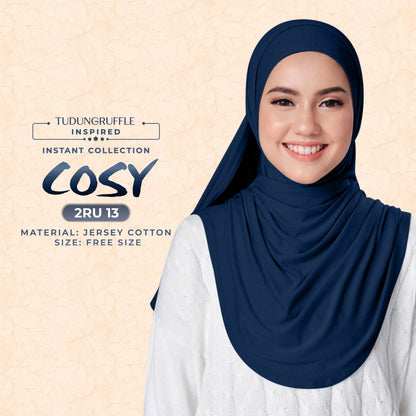 Tudung Ruffle COSY Instant Sarong