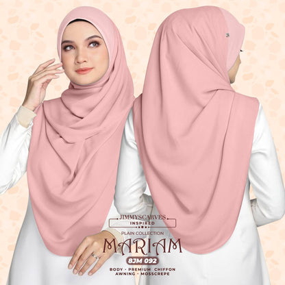 Jimmy Scarves Maryam Plain SQ Instant Collection