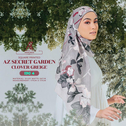 Ameera Zaini Inspired AZ SECRET GARDEN SQ Collection