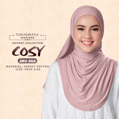 Tudung Ruffle COSY Instant Sarong