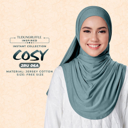 Tudung Ruffle COSY Instant Sarong