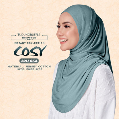 Tudung Ruffle COSY Instant Sarong