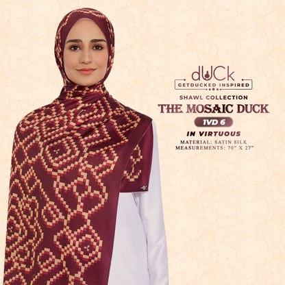 The Mosaic dUCk Inspired Shawl Collection