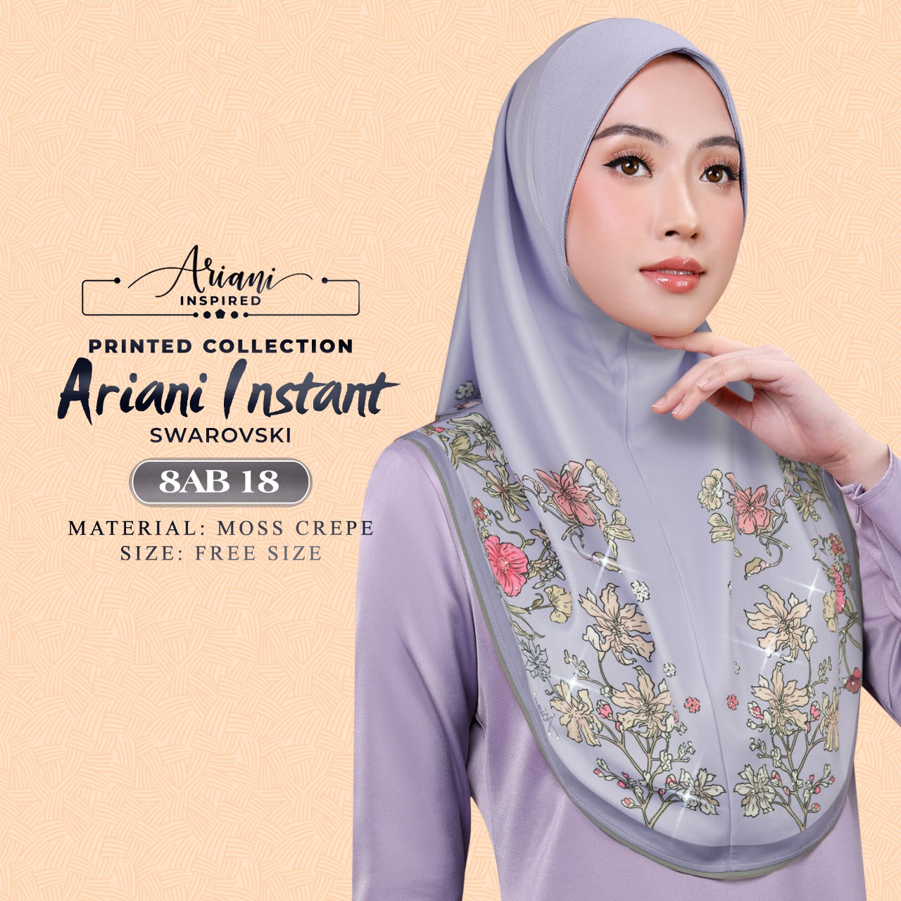 Ariani Printed Instant Swarovski Collection