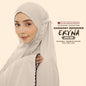 Telekung Inspired SK Harmony Broderie Eryna Collection Free Woven bag