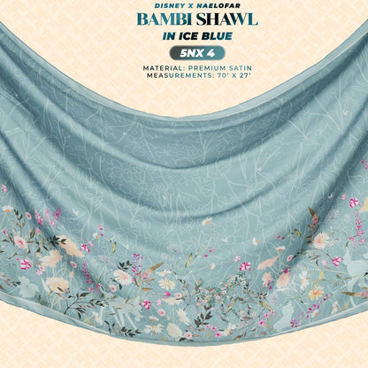 Naelofar Inspired Disney X Naelofar Bambi Shawl Collection