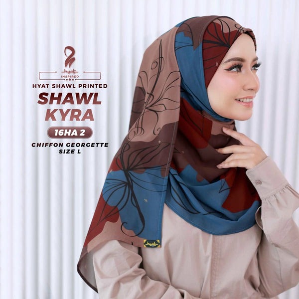Hyat Hijab Inspired Mix Design Instant Shawl Collection With Box