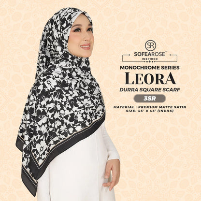 Sofearose Inspired Dura Monochrome Scarf SQ Collection