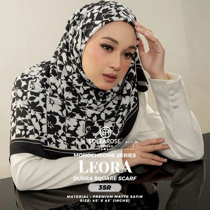 Sofearose Inspired Dura Monochrome Scarf SQ Collection