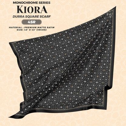 Sofearose Inspired Dura Monochrome Scarf SQ Collection