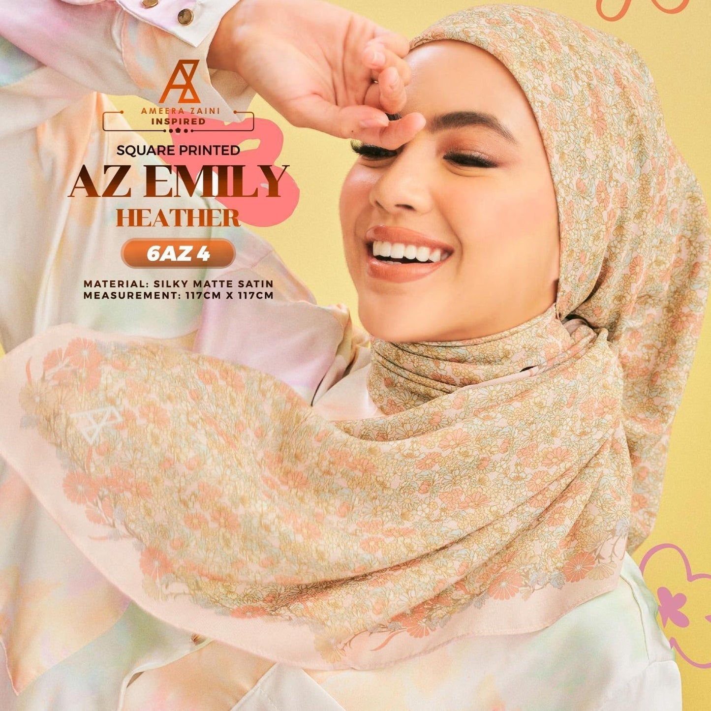 Ameera Zaini Inspired AZ EMILY SQ Collection