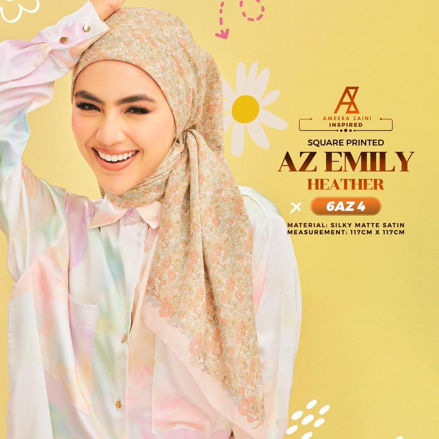 Ameera Zaini Inspired AZ EMILY SQ Collection