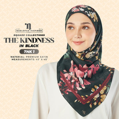 Naelofar Inspired The KINDNESS Printed SQ Collection