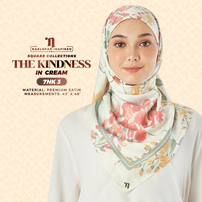 Naelofar Inspired The KINDNESS Printed SQ Collection