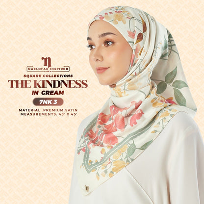 Naelofar Inspired The KINDNESS Printed SQ Collection