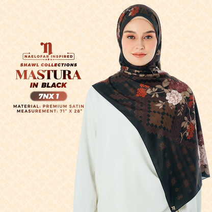 Naelofar Inspired Mastura Shawl Collection - 7NX