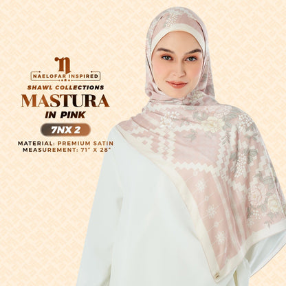 Naelofar Inspired Mastura Shawl Collection - 7NX