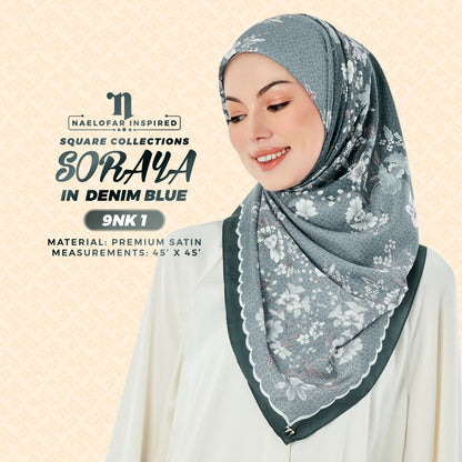 Naelofar Inspired Soraya Printed SQ Collection