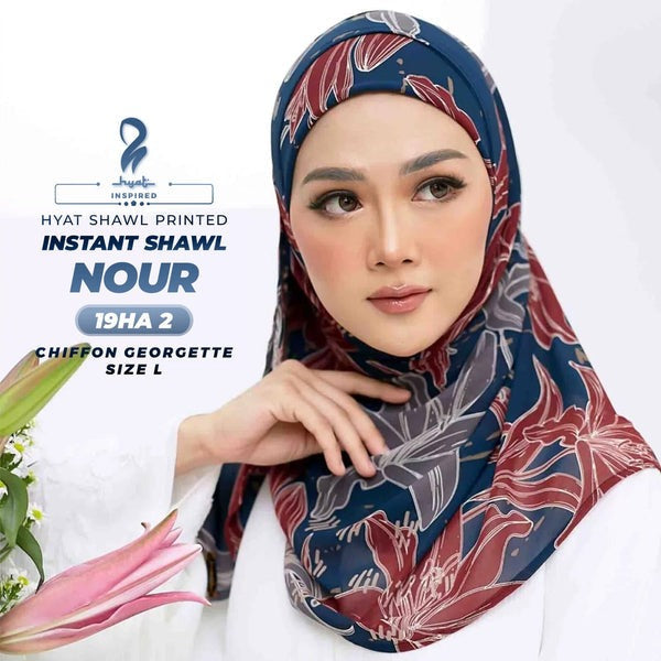Hyat Hijab Inspired Nour Instant Collection (19HA)