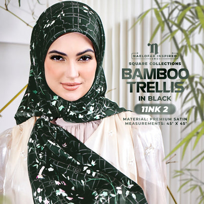 Naelofar Inspired Bamboo Trellis SQ Collection