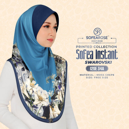 Sofearose Printed Instant Sarung Swarovski Collection