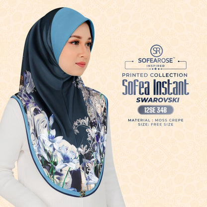 Sofearose Printed Instant Sarung Swarovski Collection