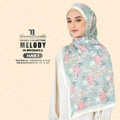 Naelofar Inspired Melody Printed Shawl Collection