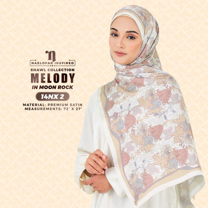 Naelofar Inspired Melody Printed Shawl Collection