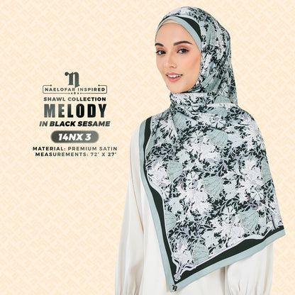 Naelofar Inspired Melody Printed Shawl Collection