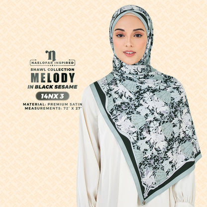 Naelofar Inspired Melody Printed Shawl Collection