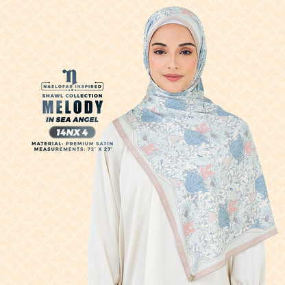 Naelofar Inspired Melody Printed Shawl Collection