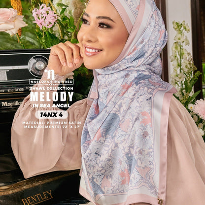 Naelofar Inspired Melody Printed Shawl Collection