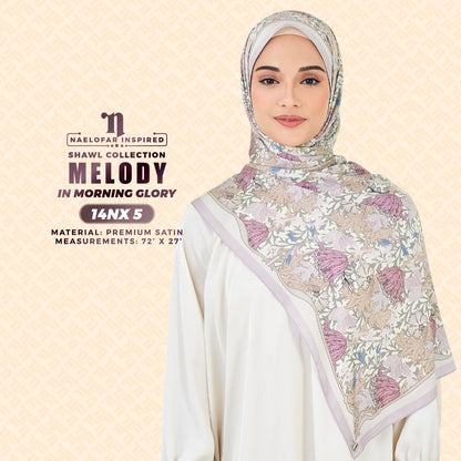 Naelofar Inspired Melody Printed Shawl Collection