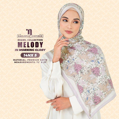 Naelofar Inspired Melody Printed Shawl Collection