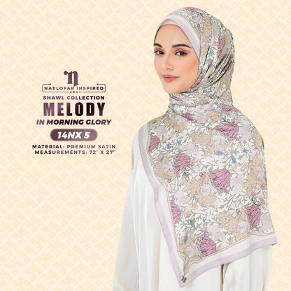 Naelofar Inspired Melody Printed Shawl Collection