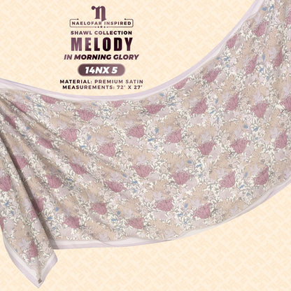 Naelofar Inspired Melody Printed Shawl Collection