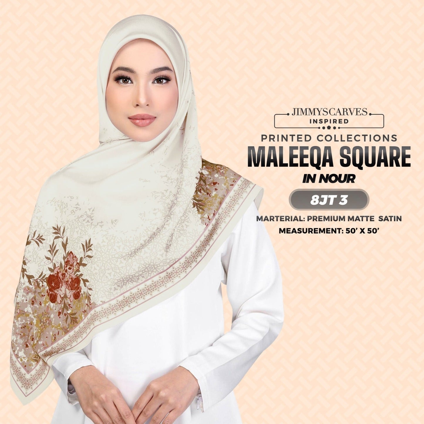 Jimmy Scarves Inspired Maleeqa SQ Collection