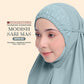 Telekung Siti Khadijah Inspired Signature Sari Mas Collection - Free Wovenbag