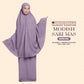 Telekung Siti Khadijah Inspired Signature Sari Mas Collection - Free Wovenbag