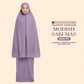 Telekung Siti Khadijah Inspired Signature Sari Mas Collection - Free Wovenbag